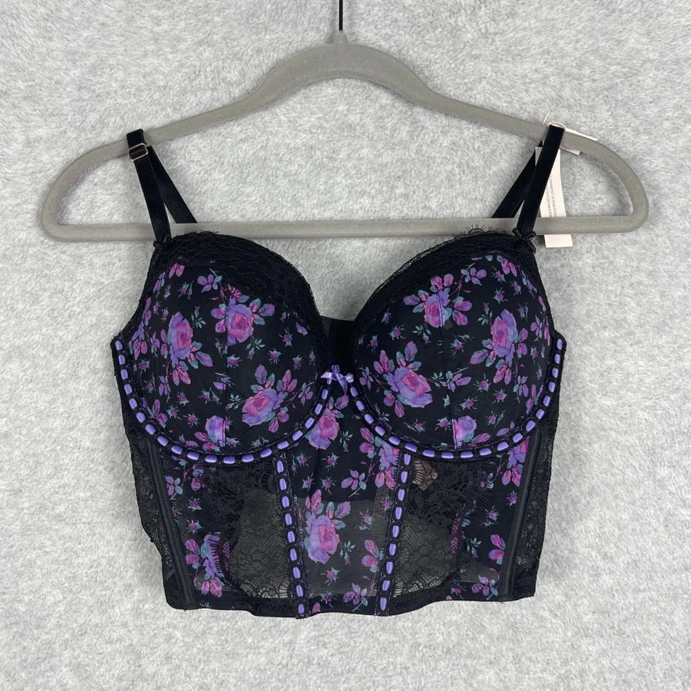 Victorias Secret Dream Angels Demi Bra Corset Bustier Womens S DD Y2K